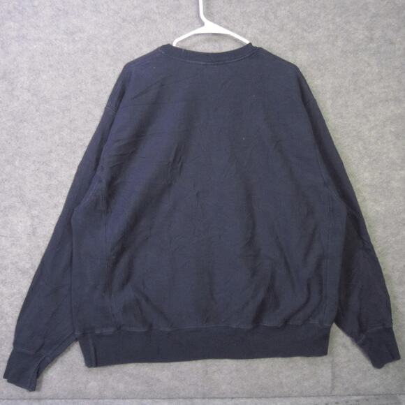 Virginia Cavaliers Sweatshirt Mens XL Navy Blue NCAA Football Crewneck Champion - Picture 9 of 10